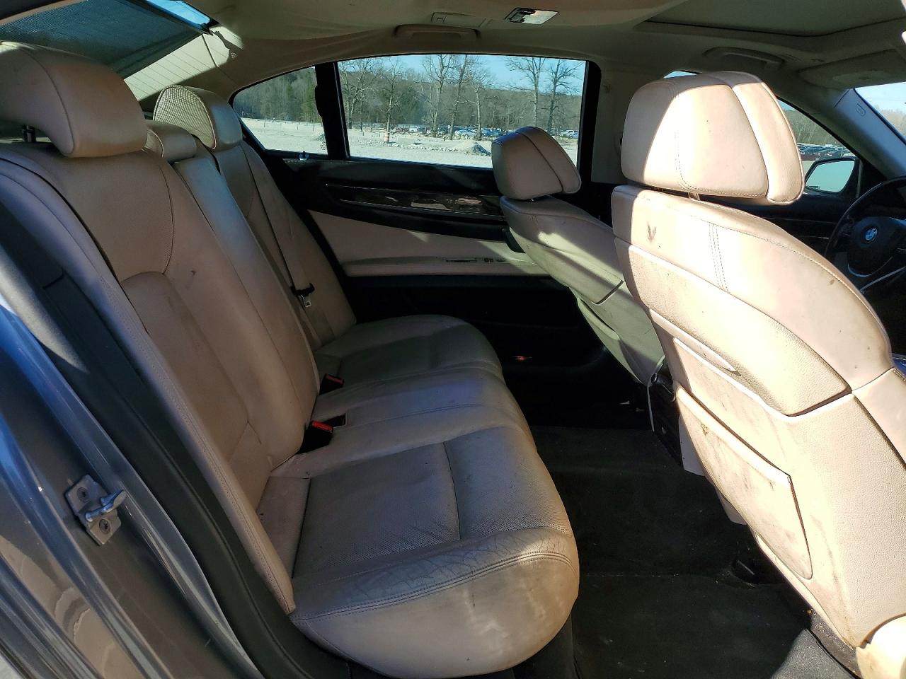 2012 Bmw 750 Li Gray vin: WBAKB8C5XCC963870