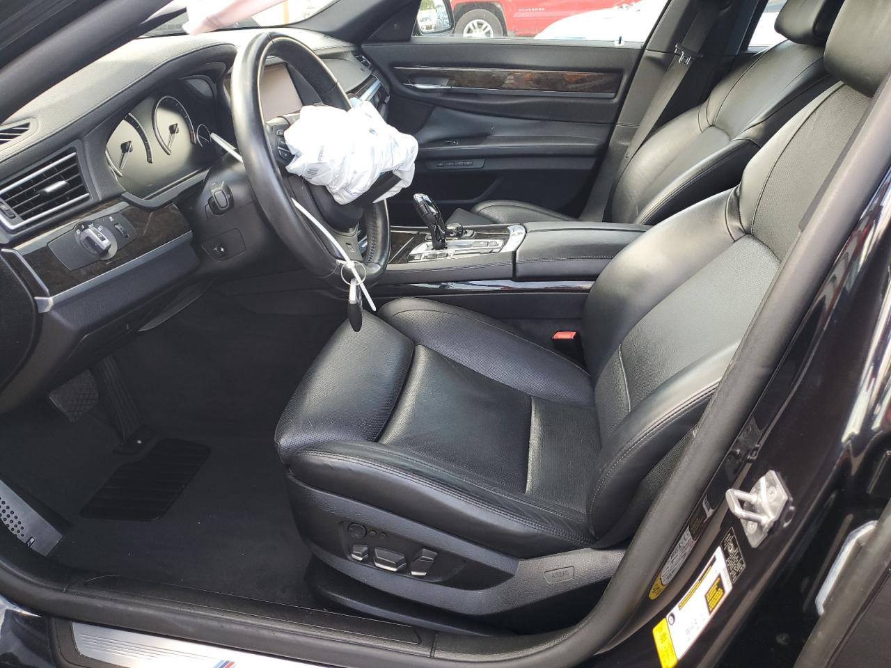 2012 Bmw 750 Li Black vin: WBAKB8C5XCDX20585