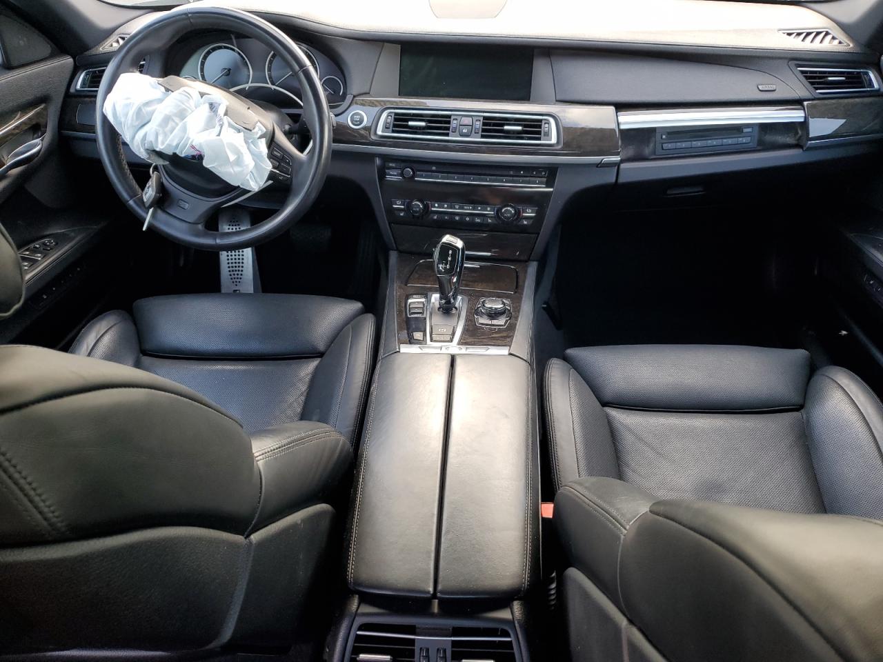 2012 Bmw 750 Li Black vin: WBAKB8C5XCDX20585