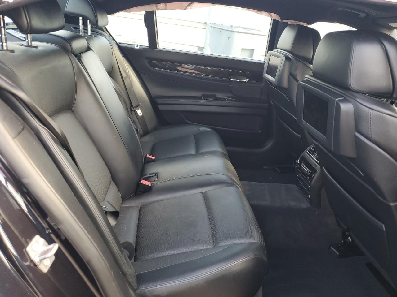 2012 Bmw 750 Li Black vin: WBAKB8C5XCDX20585