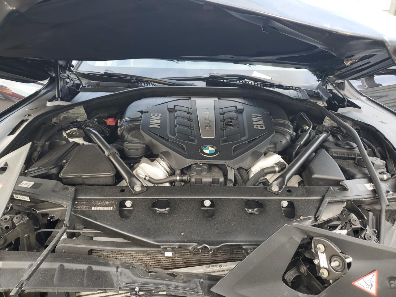 2012 Bmw 750 Li Black vin: WBAKB8C5XCDX20585