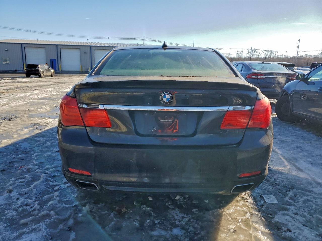 2010 Bmw 750 I Xdrive Black vin: WBAKC6C50AC393540