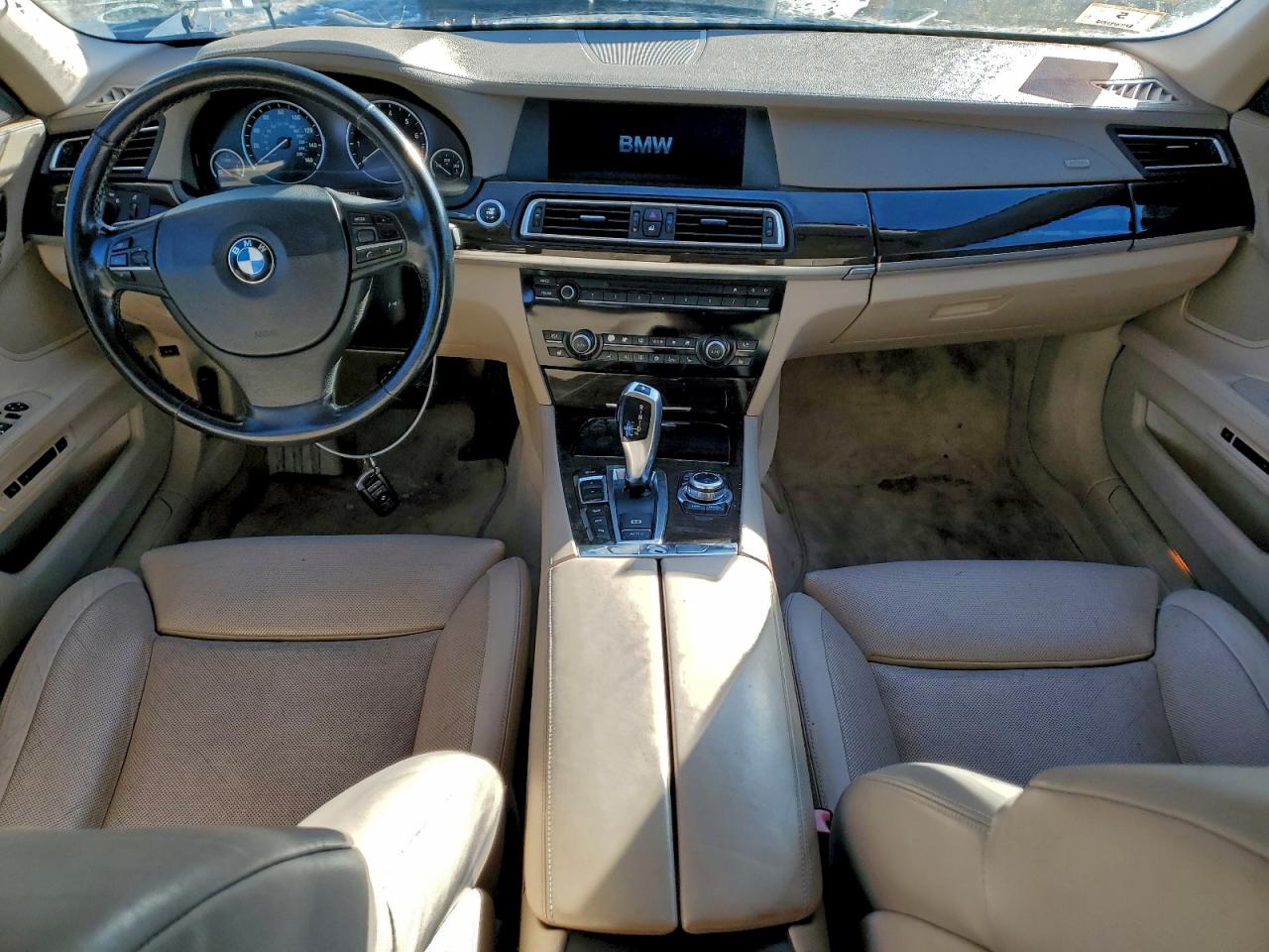 2010 Bmw 750 I Xdrive Black vin: WBAKC6C50AC393540