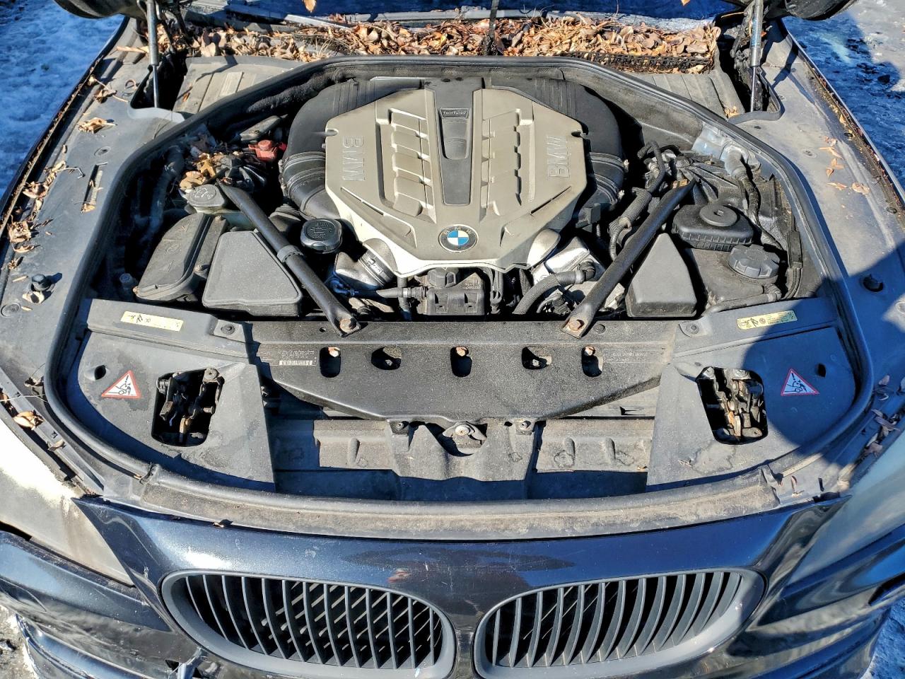 2010 Bmw 750 I Xdrive Black vin: WBAKC6C50AC393540