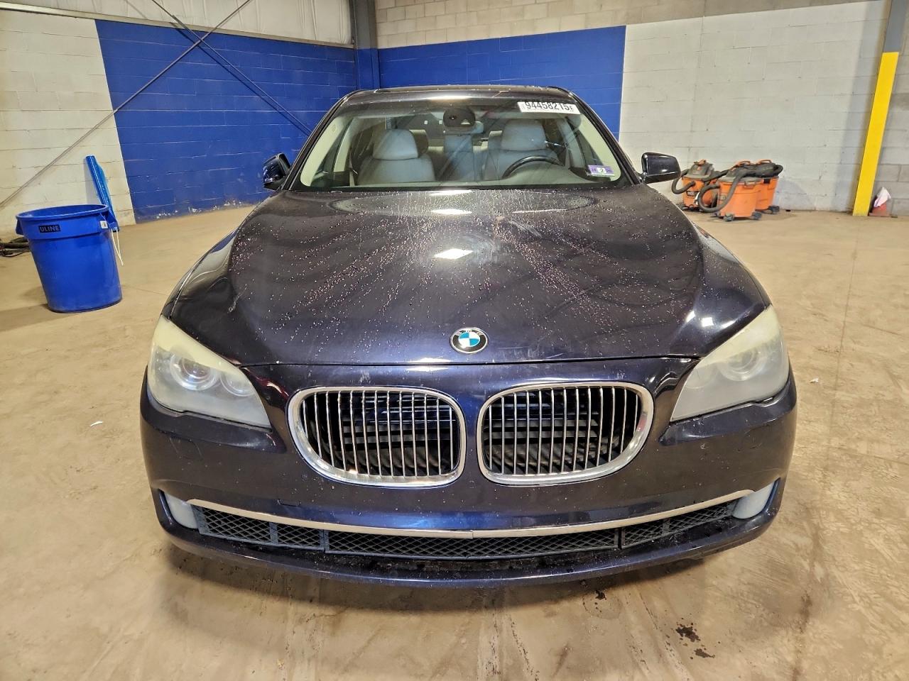 2010 Bmw 750 I Xdrive Blue vin: WBAKC6C51AC393689