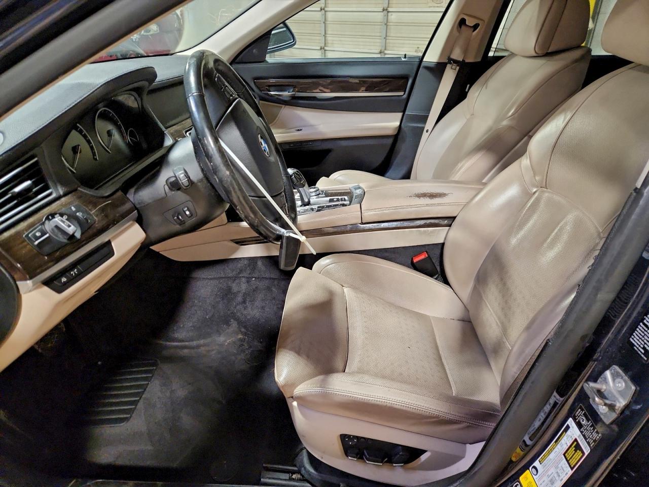2010 Bmw 750 I Xdrive Blue vin: WBAKC6C51AC393689