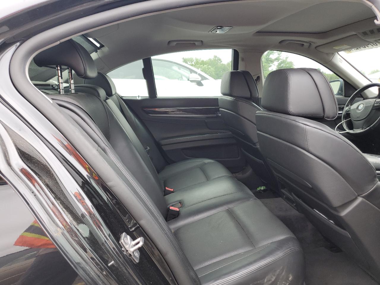 2011 Bmw 750 Xi Black vin: WBAKC6C51BC394634