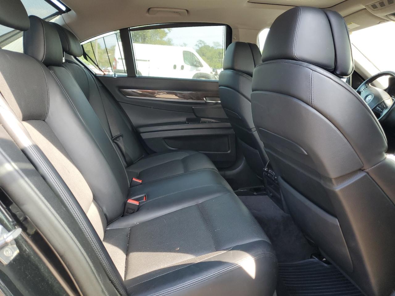 2011 Bmw 750 Xi Black vin: WBAKC6C51BC395220