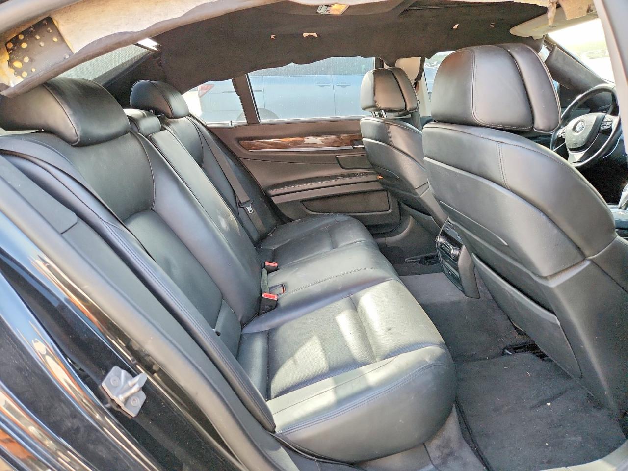 2012 Bmw 750 Xi Black vin: WBAKC6C51CC396059