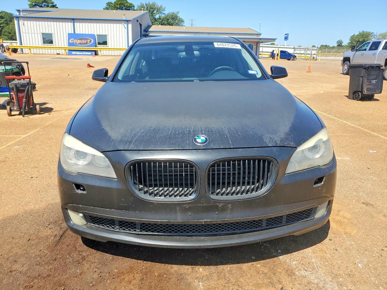 2012 Bmw 750 Xi Black vin: WBAKC6C51CC396949
