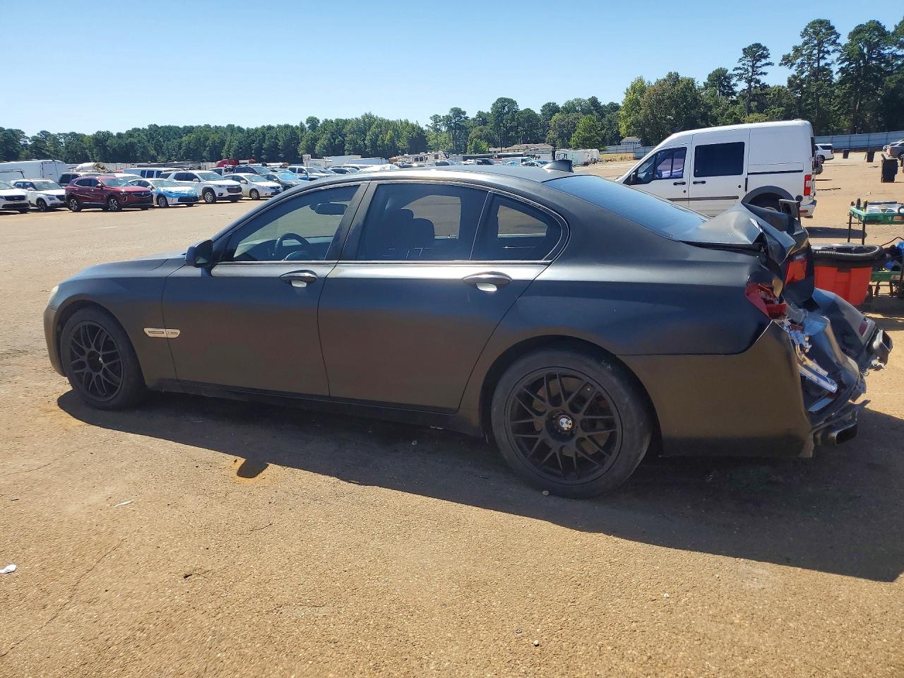 2012 Bmw 750 Xi Black vin: WBAKC6C51CC396949