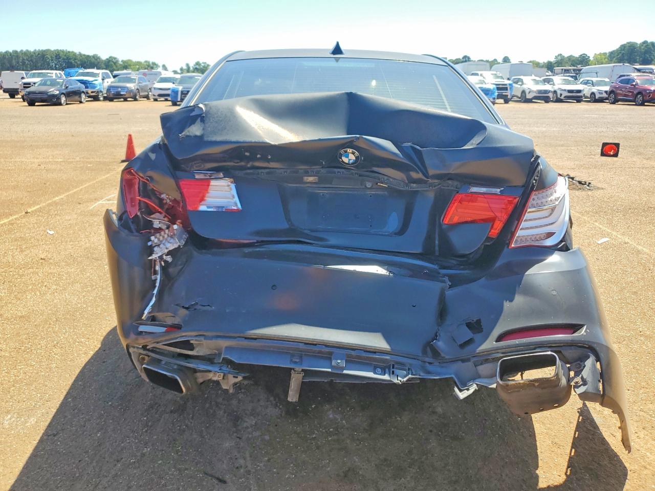 2012 Bmw 750 Xi Black vin: WBAKC6C51CC396949
