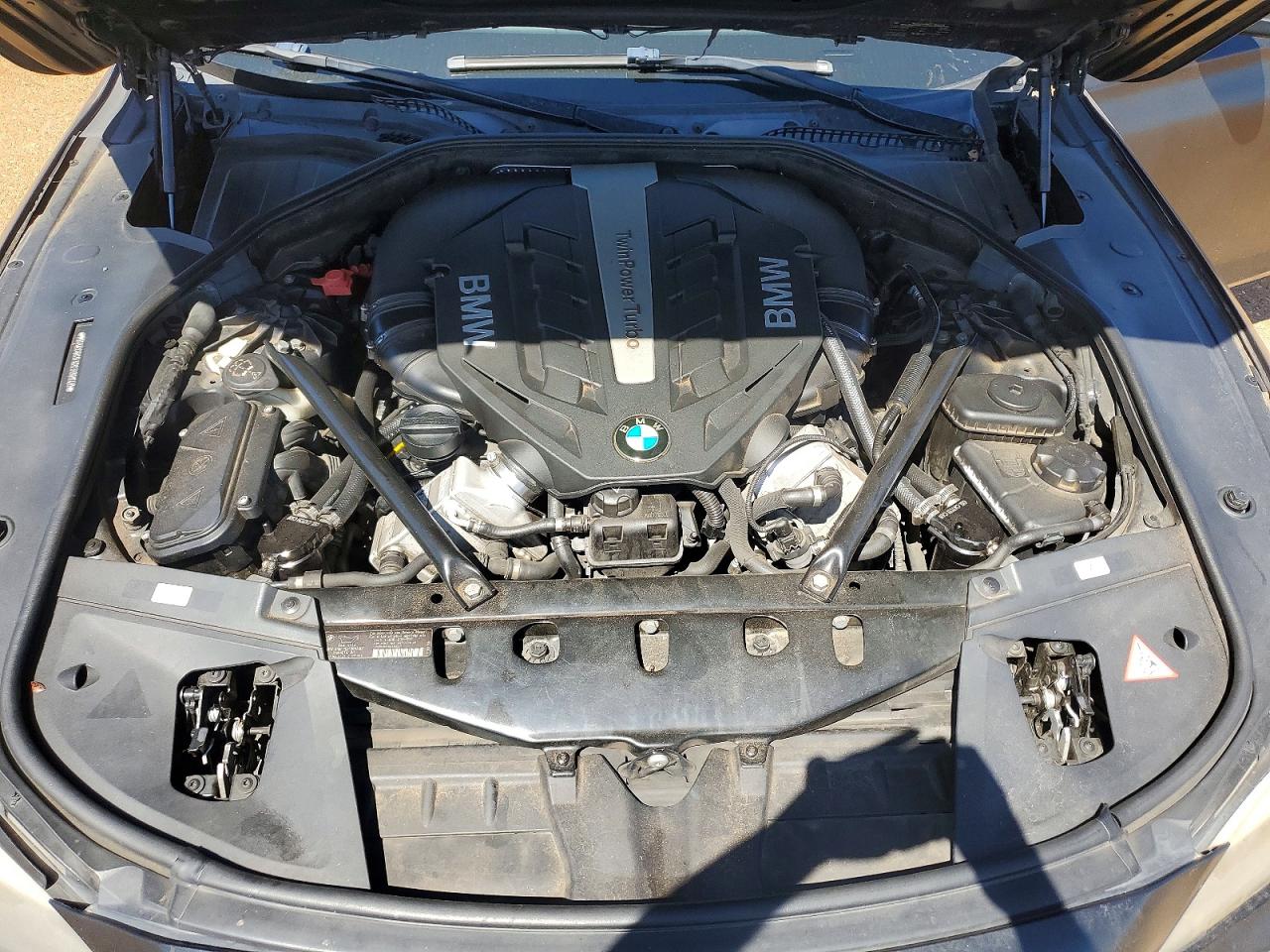 2012 Bmw 750 Xi Black vin: WBAKC6C51CC396949