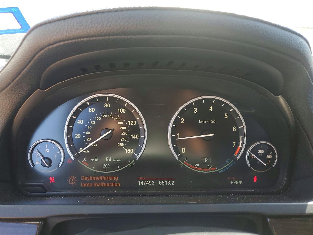 2012 Bmw 750 Xi Black vin: WBAKC6C51CC396949