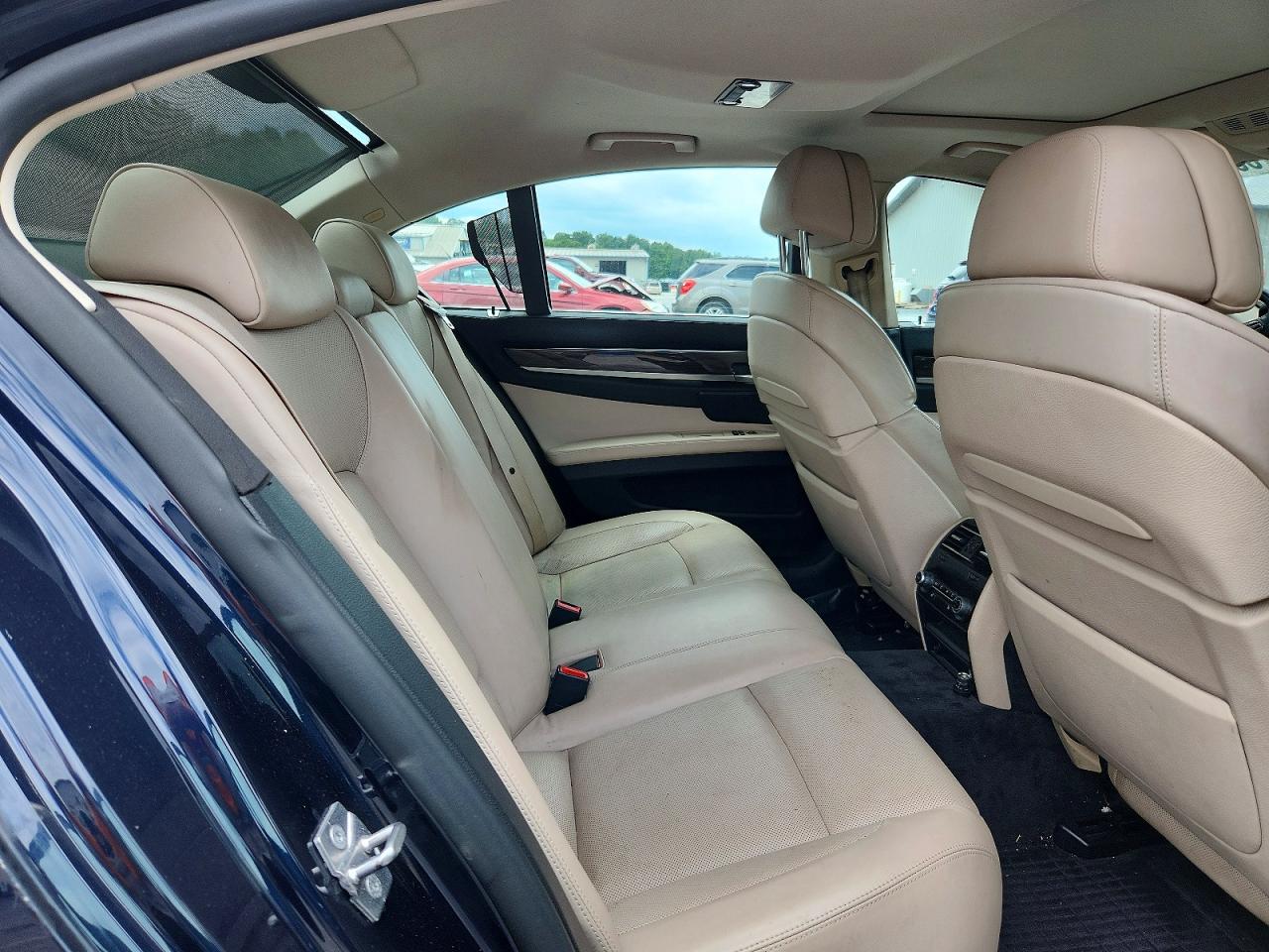 2010 Bmw 750 I Xdrive Синий vin: WBAKC6C53AC393337