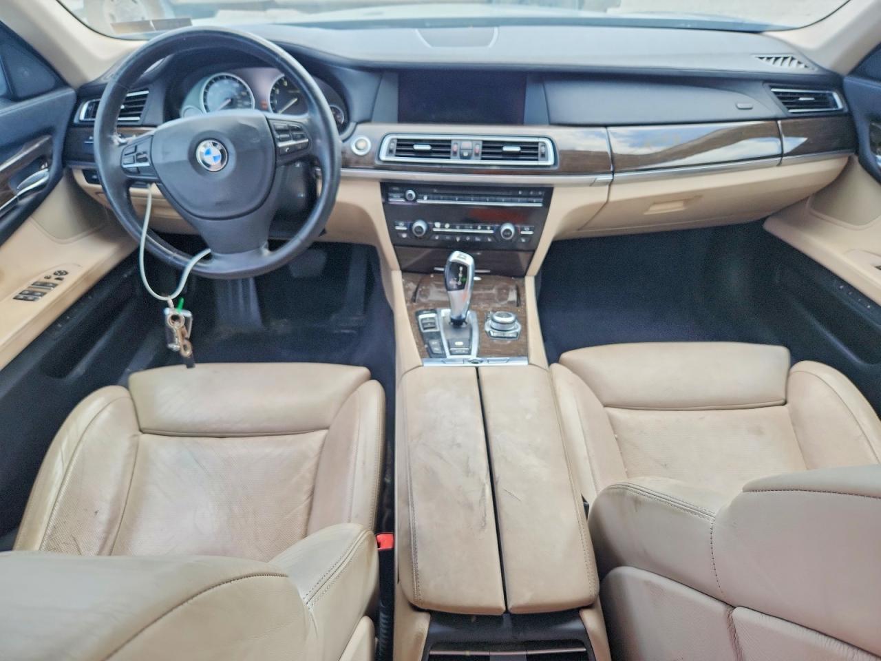 2010 Bmw 750 I Xdrive Синий vin: WBAKC6C53AC393337