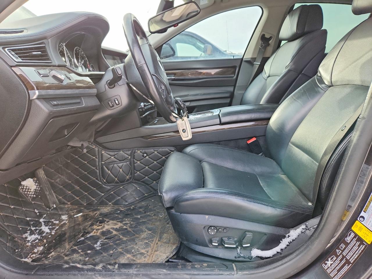 2010 Bmw 750 I Xdrive Charcoal vin: WBAKC6C54AC393895