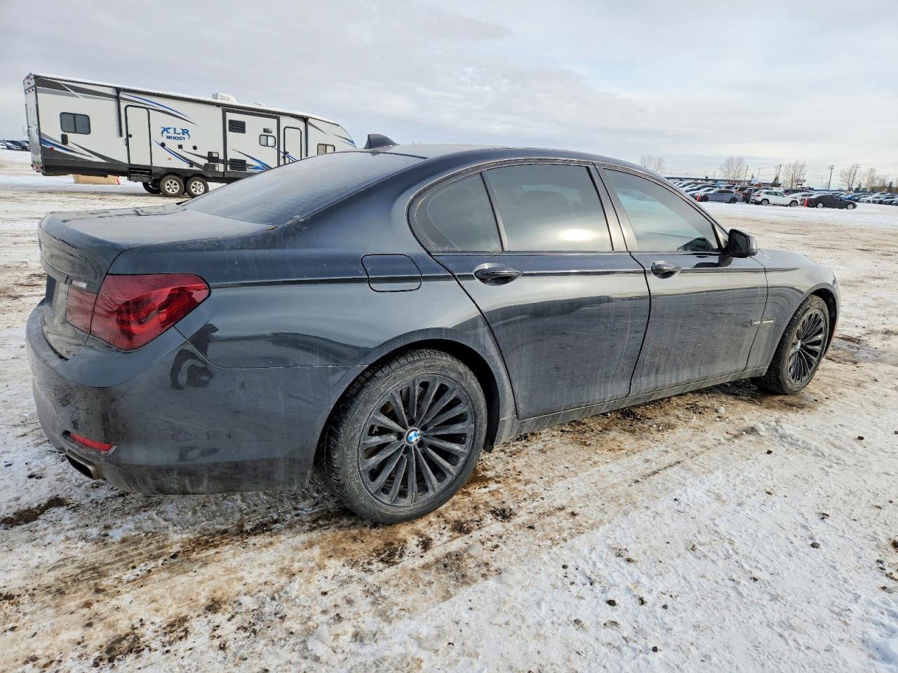2010 Bmw 750 I Xdrive Charcoal vin: WBAKC6C54AC393895
