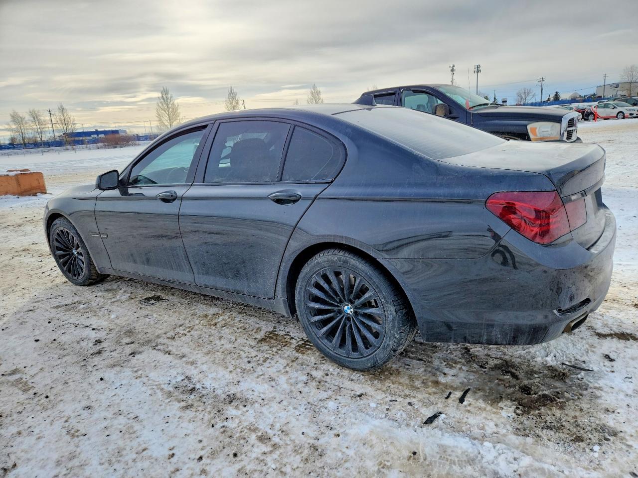 2010 Bmw 750 I Xdrive Charcoal vin: WBAKC6C54AC393895