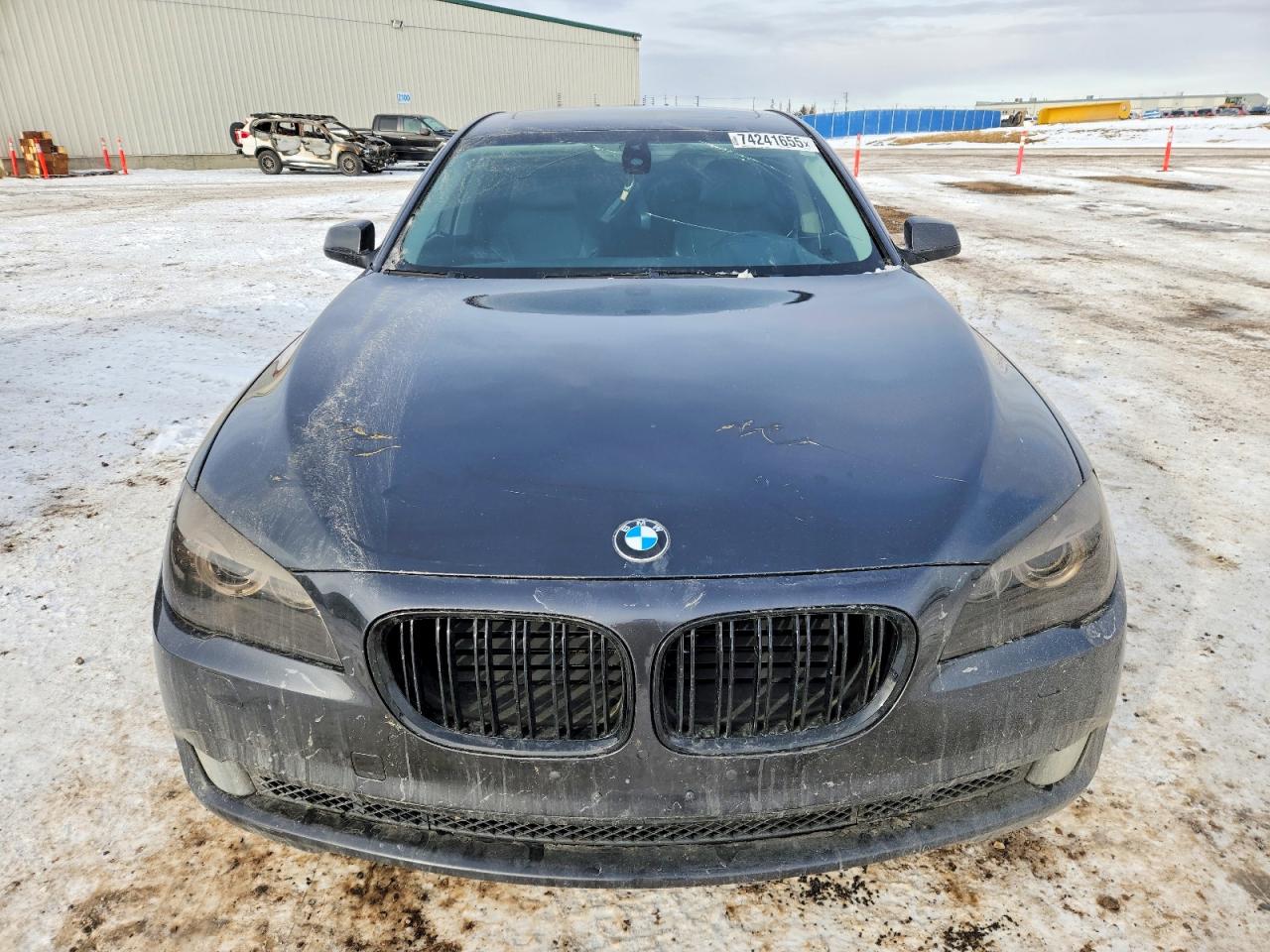2010 Bmw 750 I Xdrive Charcoal vin: WBAKC6C54AC393895