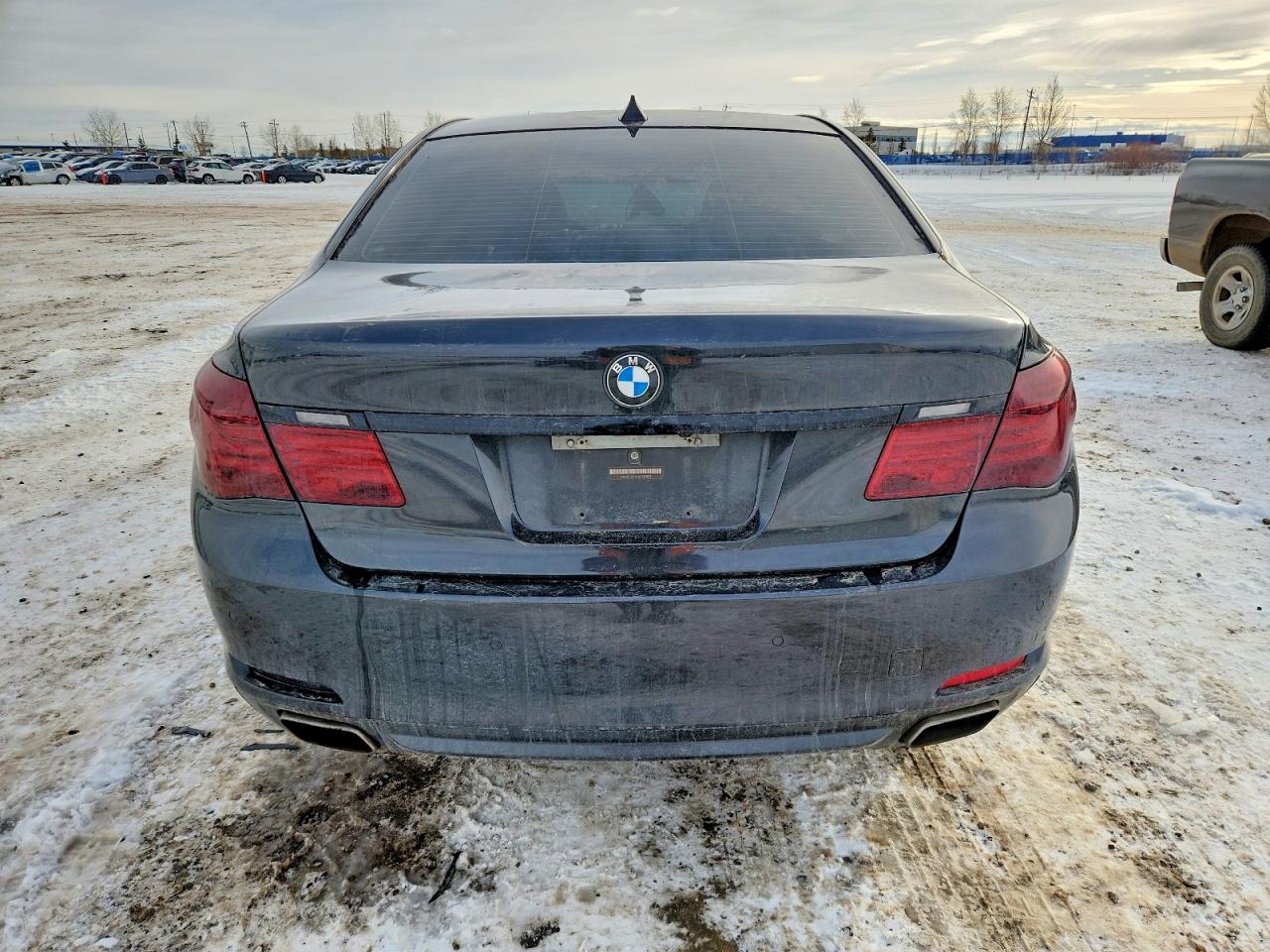 2010 Bmw 750 I Xdrive Charcoal vin: WBAKC6C54AC393895