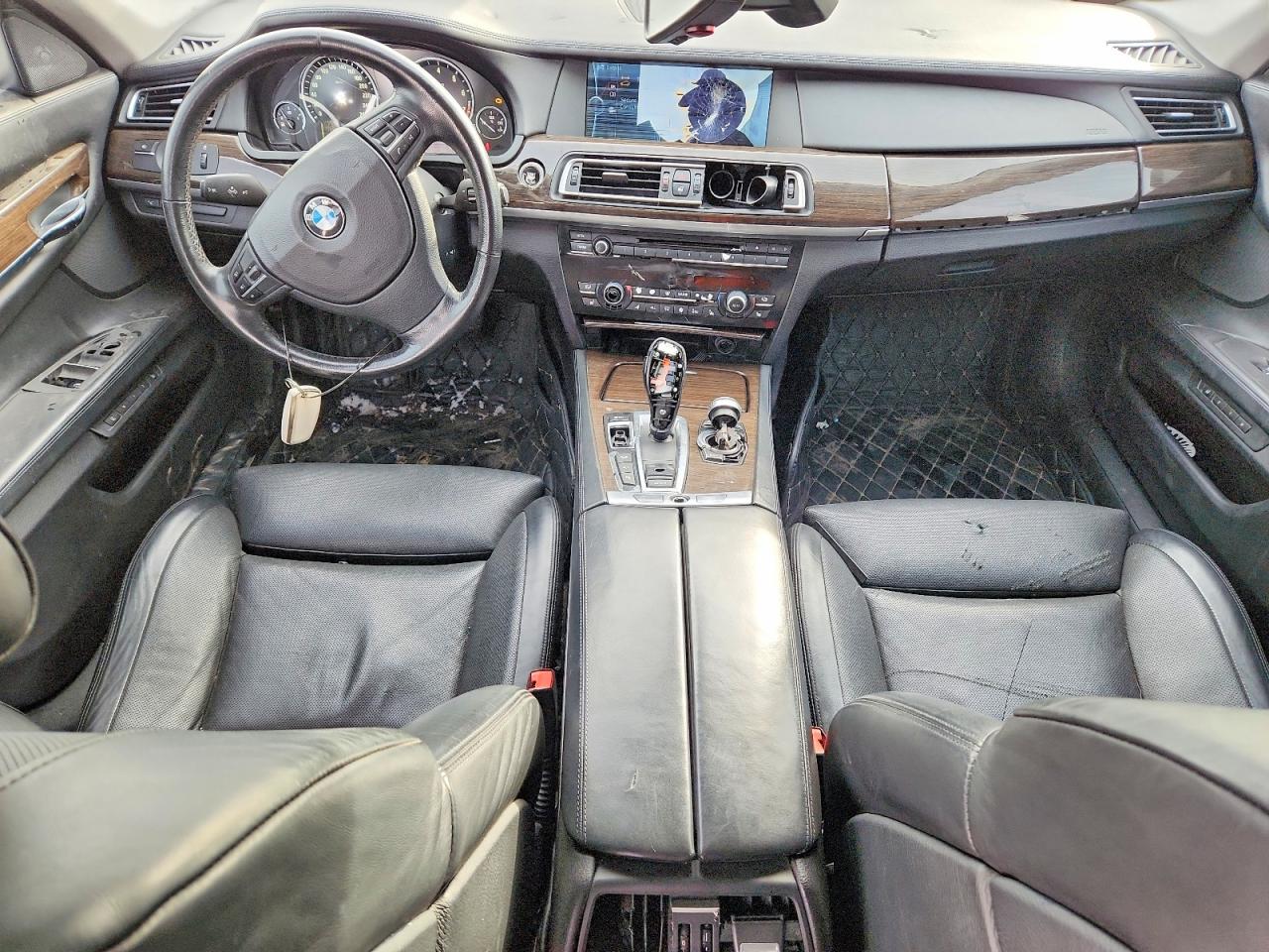 2010 Bmw 750 I Xdrive Charcoal vin: WBAKC6C54AC393895