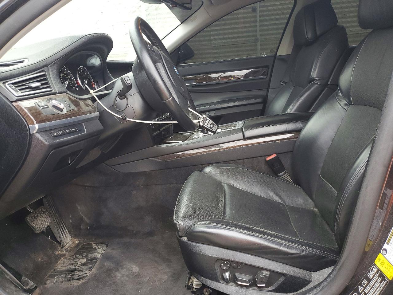 2011 Bmw 750 Xi Gray vin: WBAKC6C54BC394238