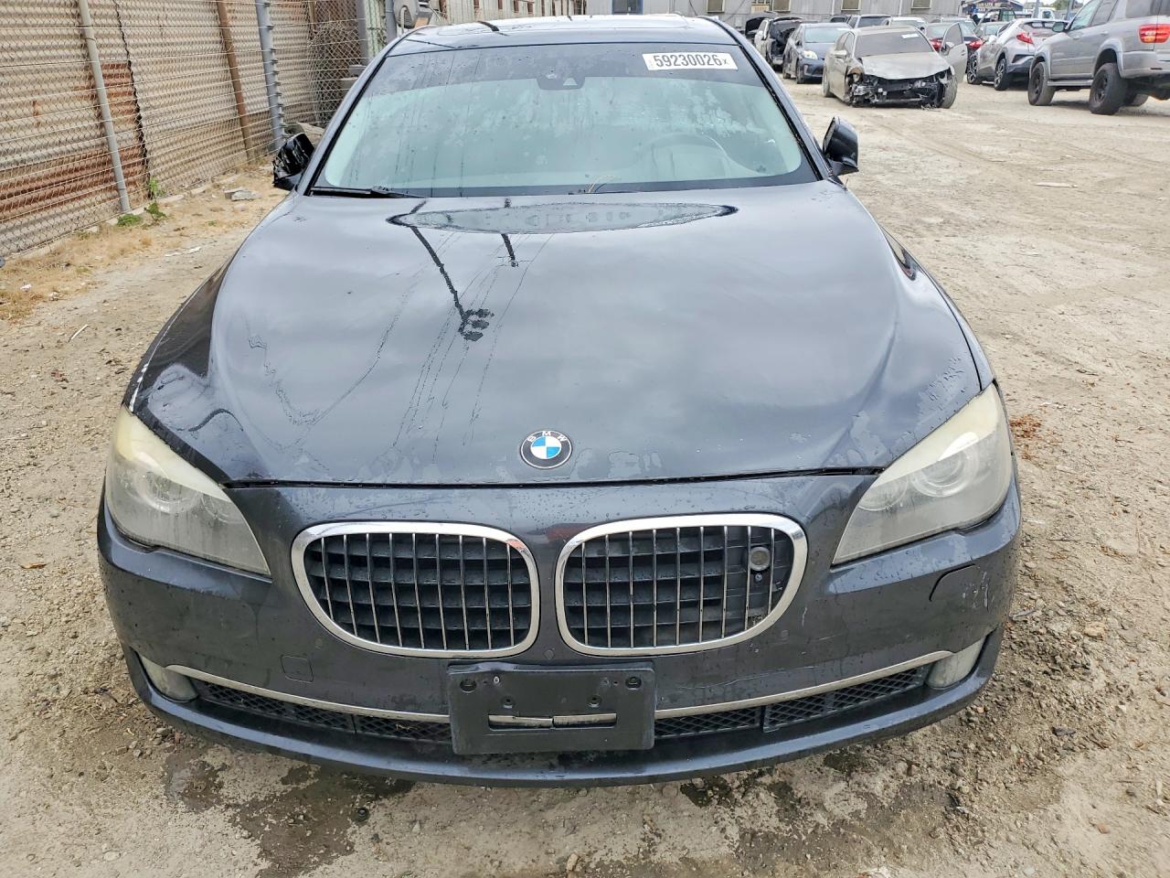 2011 Bmw 750 Xi Gray vin: WBAKC6C54BC394238
