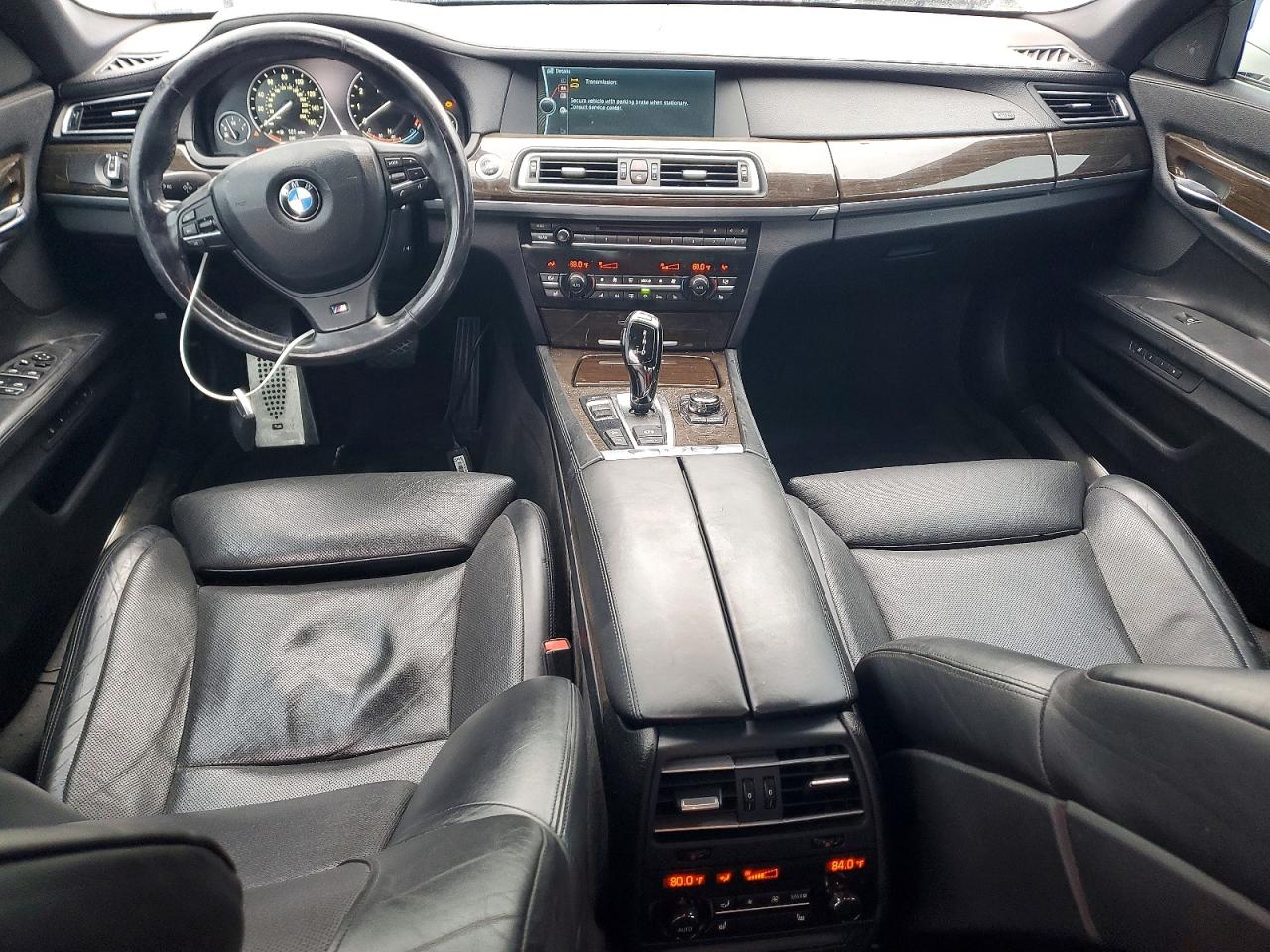 2012 Bmw 750 Xi White vin: WBAKC6C54CC396718