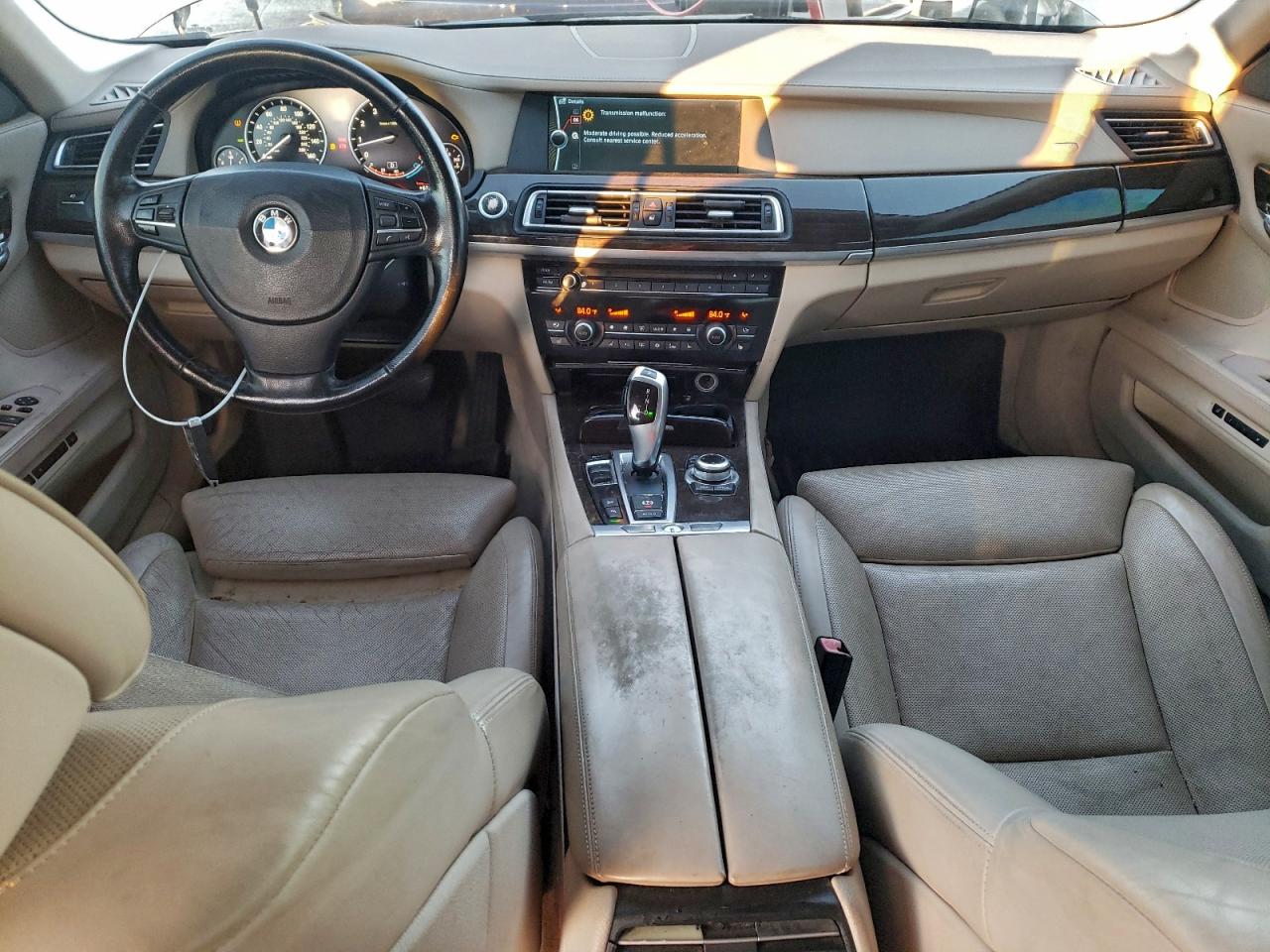 2011 Bmw 750 Xi Silver vin: WBAKC6C55BC394524