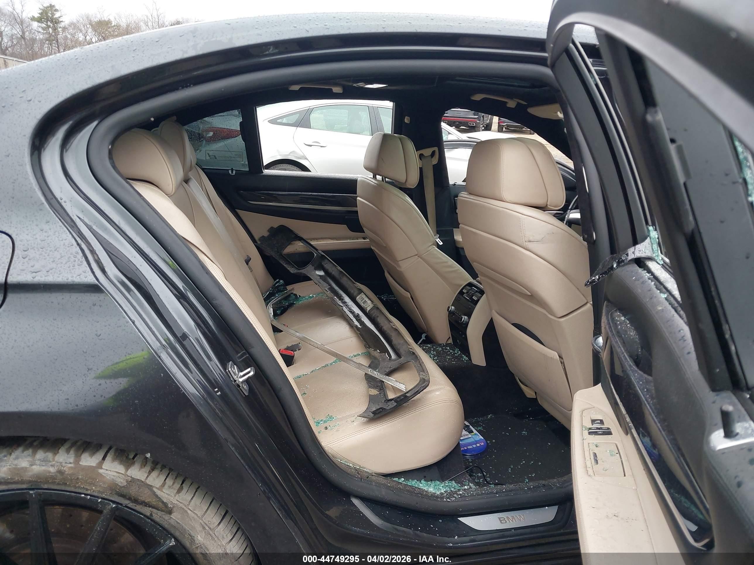 2011 Bmw 750i Xdrive Gray vin: WBAKC6C55BC394667