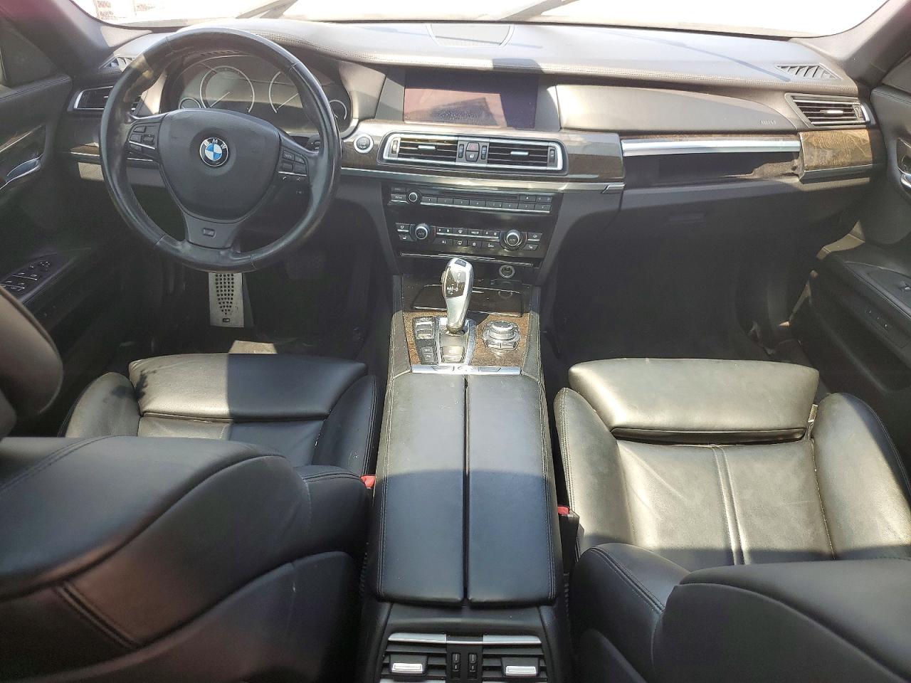 2012 Bmw 750 Xi Silver vin: WBAKC6C55CC396694