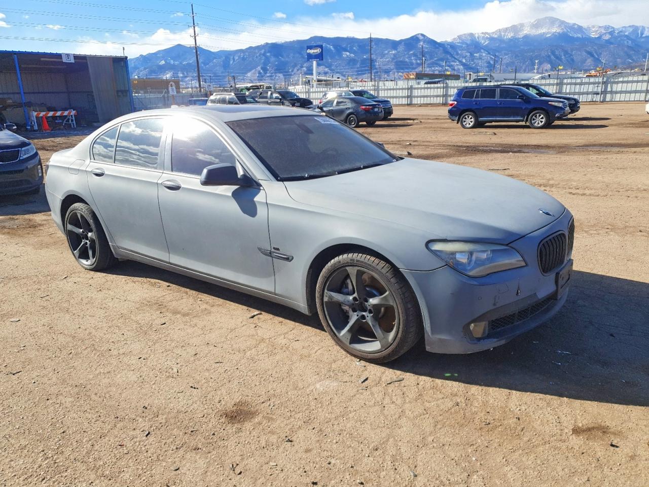 2011 Bmw 750 Xi Gray vin: WBAKC6C57BC394623