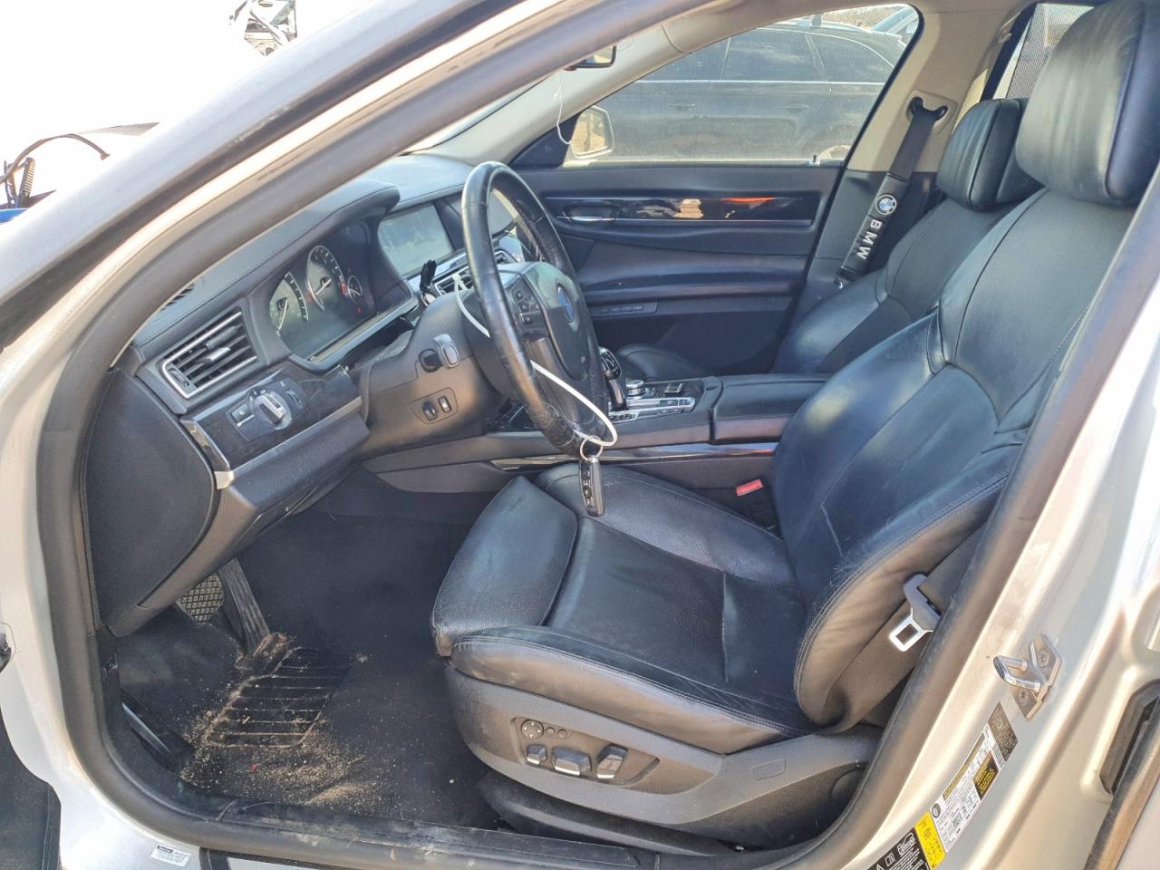 2011 Bmw 750 Xi Gray vin: WBAKC6C57BC394623