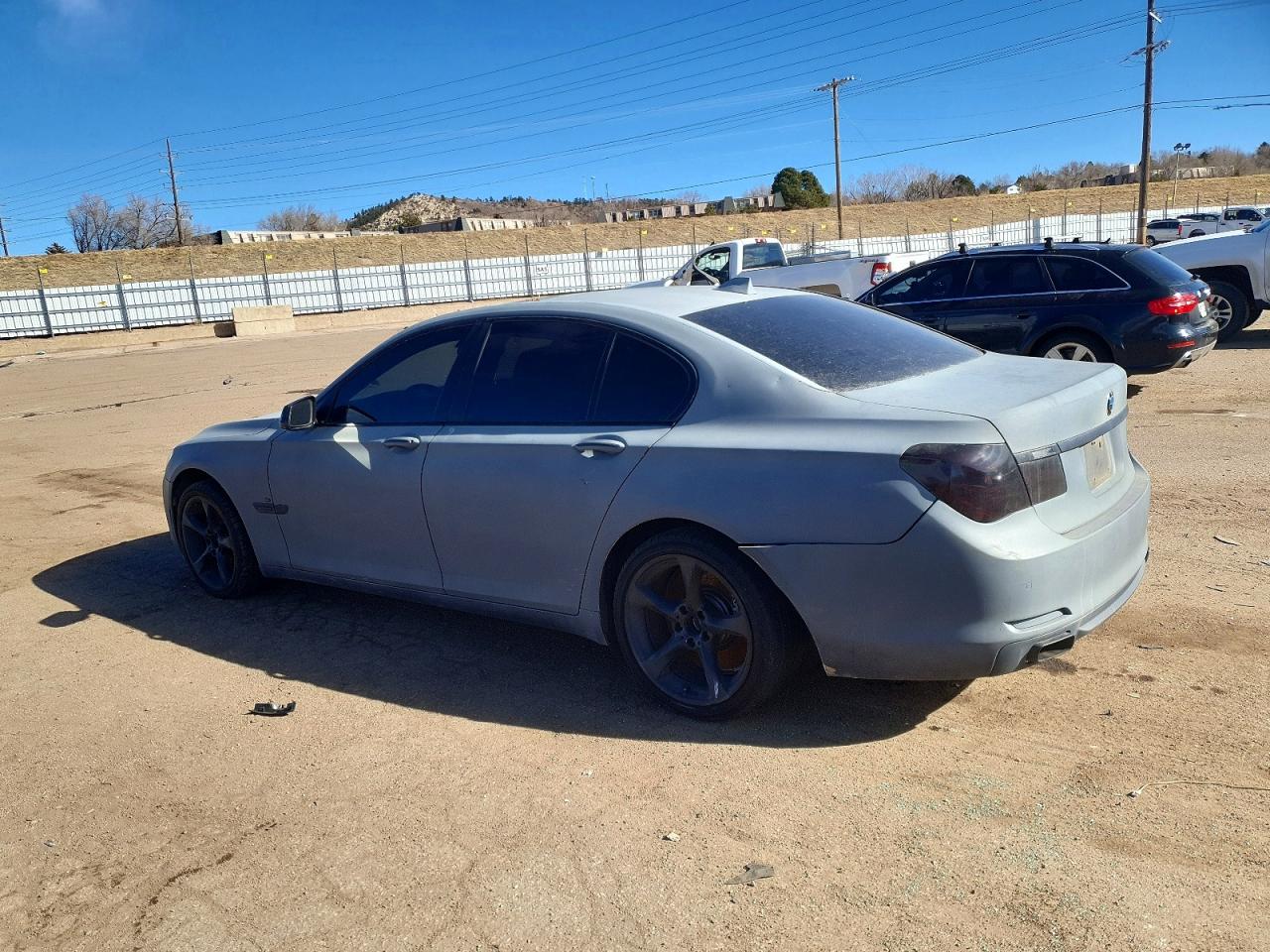 2011 Bmw 750 Xi Gray vin: WBAKC6C57BC394623