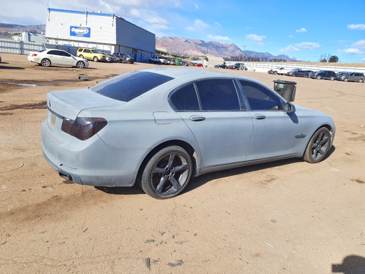 2011 Bmw 750 Xi Gray vin: WBAKC6C57BC394623