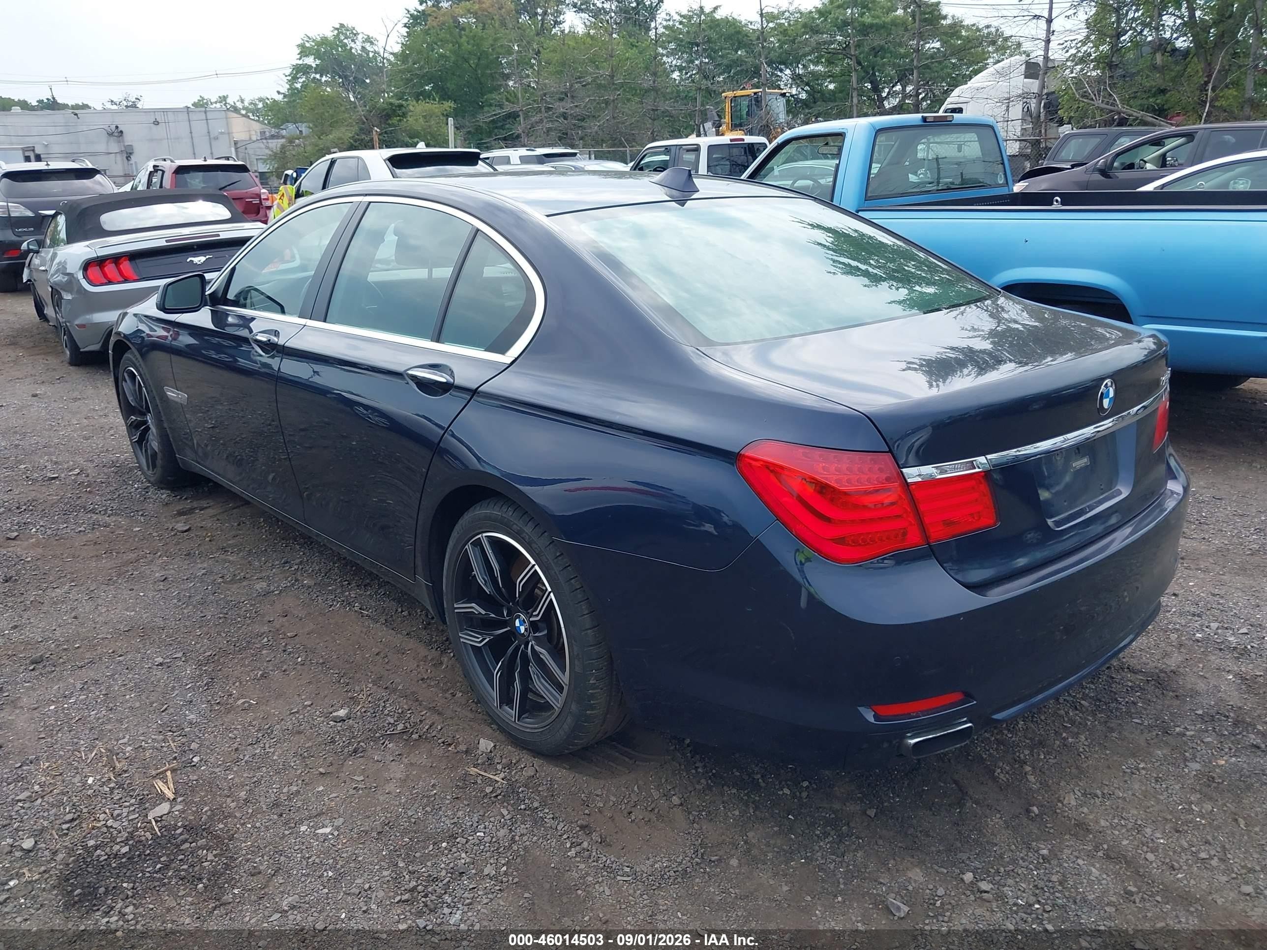 2012 Bmw 750i Xdrive Black vin: WBAKC6C57CDX99506