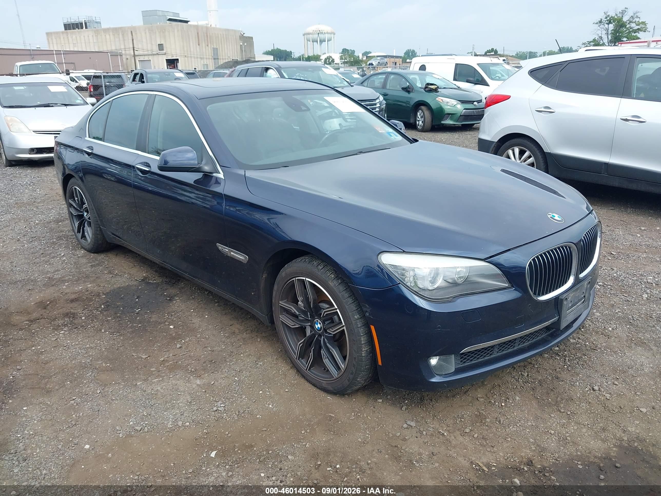 2012 Bmw 750i Xdrive Black vin: WBAKC6C57CDX99506