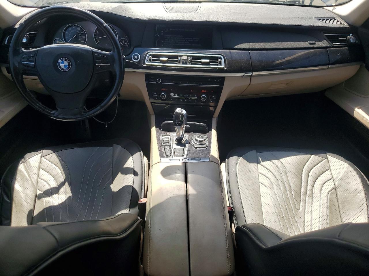 2010 Bmw 750 I Xdrive Gray vin: WBAKC6C58AC393642
