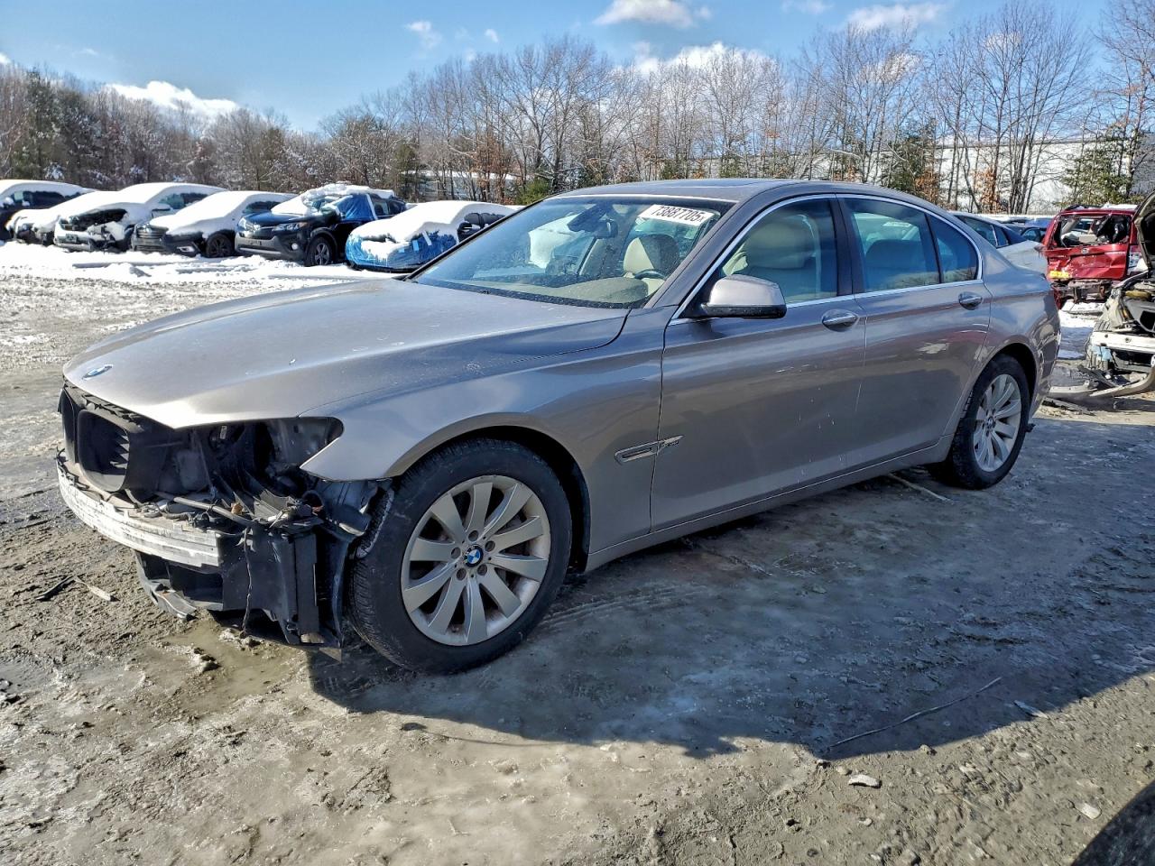 2011 Bmw 750 Xi Tan vin: WBAKC6C58BC394551