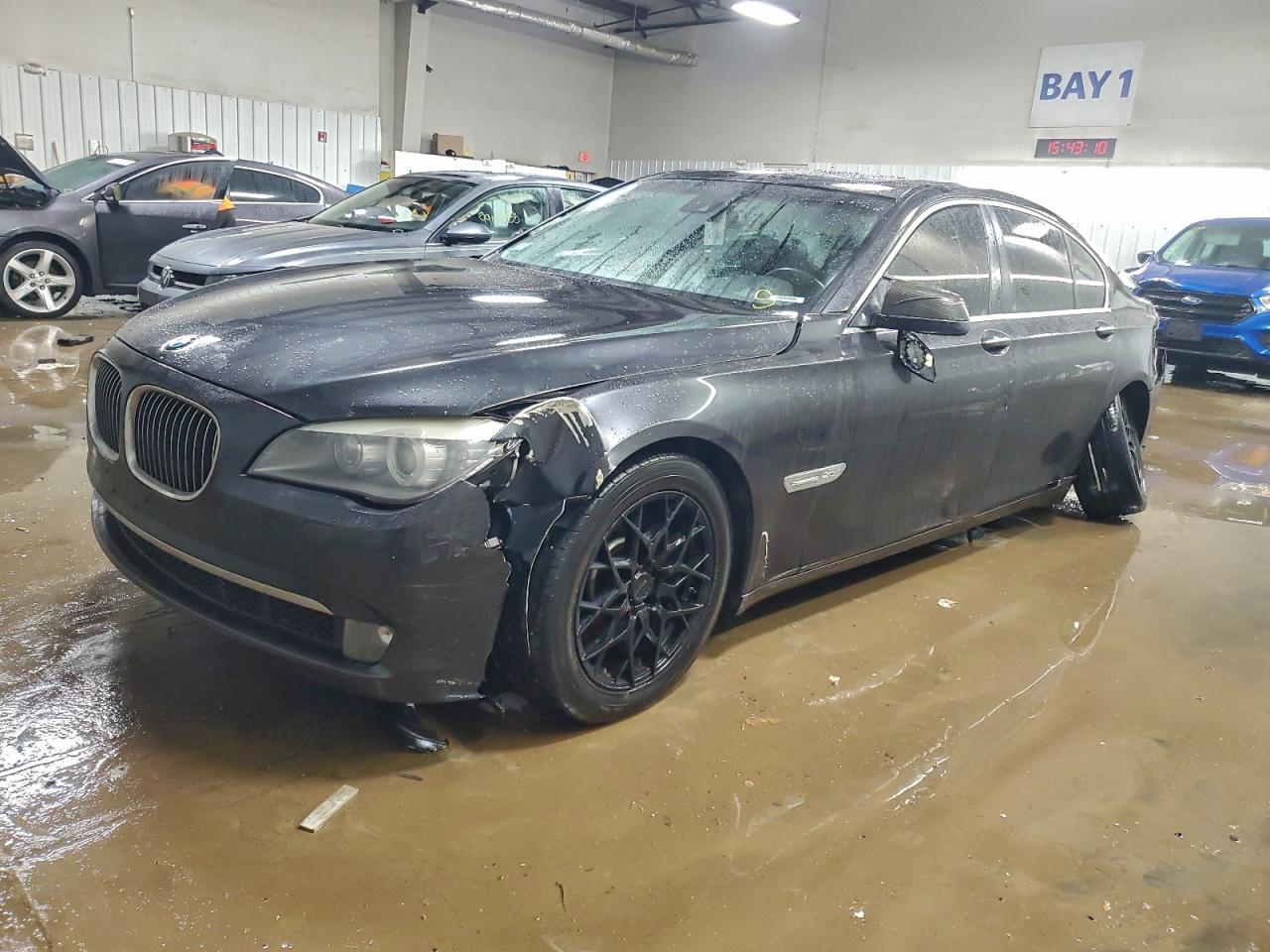 2010 Bmw 750 I Xdrive Charcoal vin: WBAKC6C59AC393357