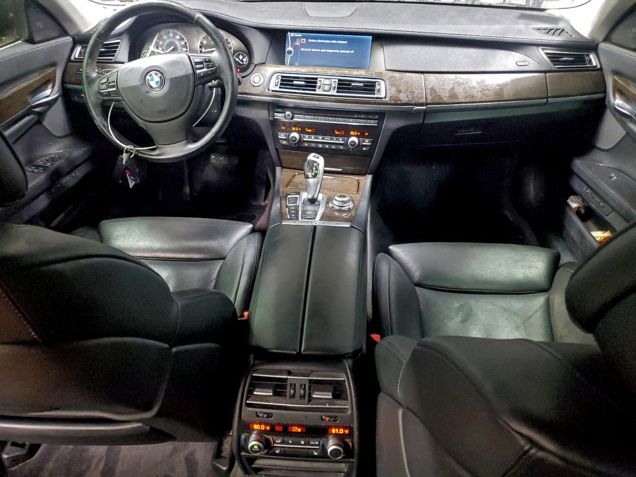 2010 Bmw 750 I Xdrive Charcoal vin: WBAKC6C59AC393357