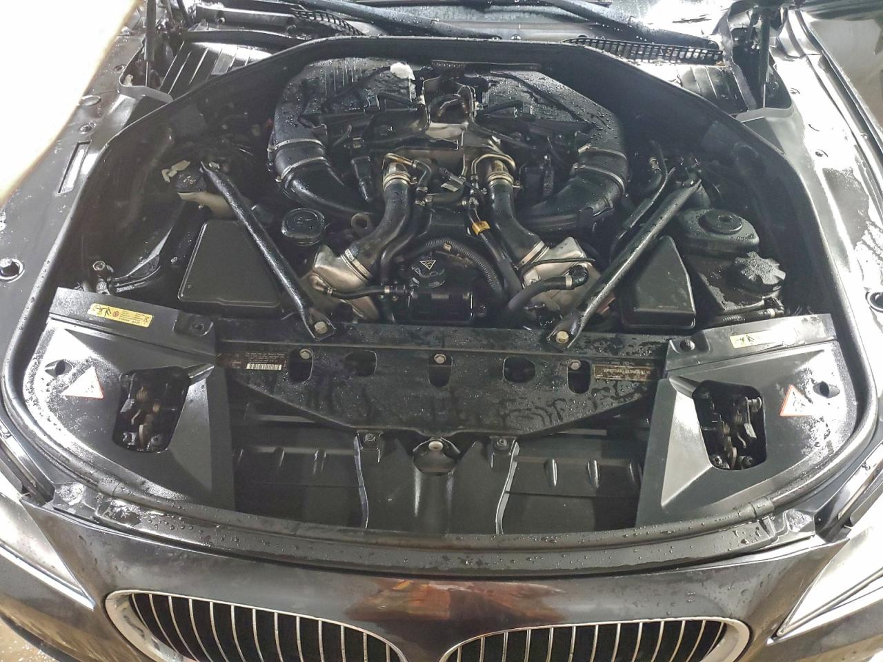 2010 Bmw 750 I Xdrive Charcoal vin: WBAKC6C59AC393357