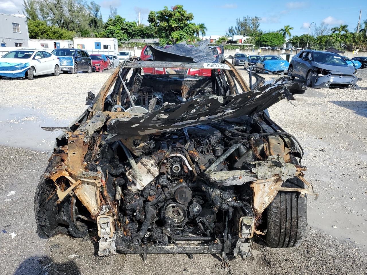 2011 Bmw 750 Xi Burn vin: WBAKC6C59BC395370
