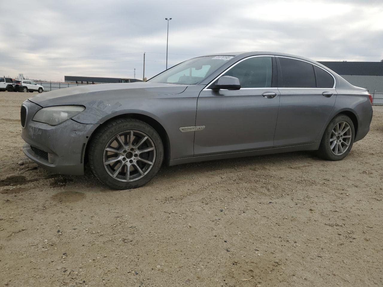 2010 Bmw 750 I Xdrive Gray vin: WBAKC6C5XAC393416