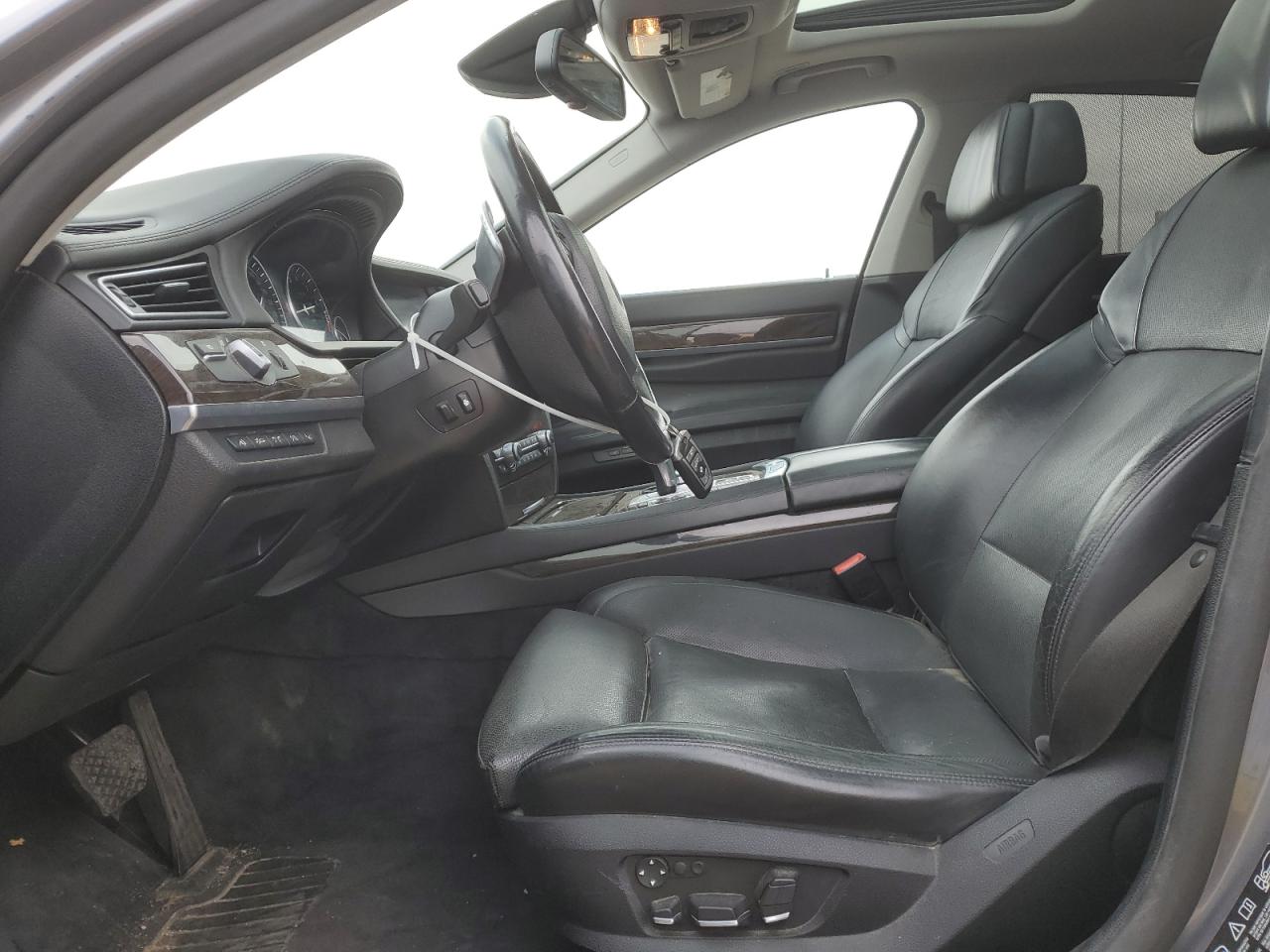 2010 Bmw 750 I Xdrive Gray vin: WBAKC6C5XAC393416