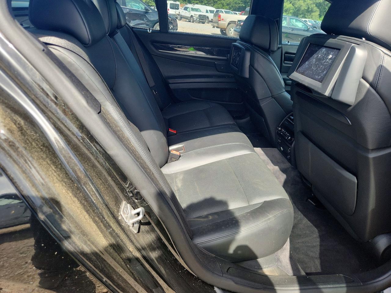 2010 Bmw 750 I Xdrive Black vin: WBAKC6C5XACL67527