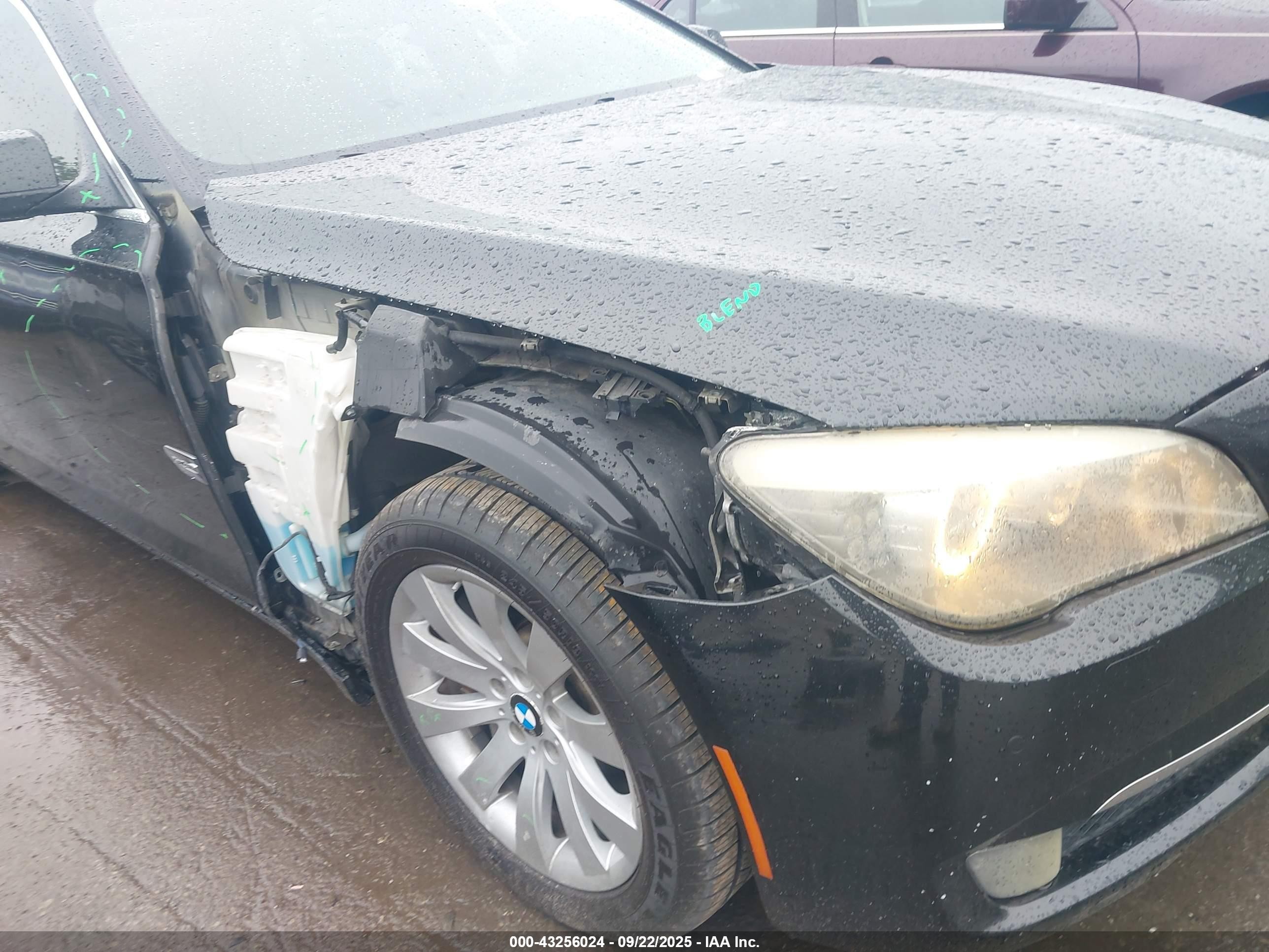 2010 Bmw 750i Xdrive Black vin: WBAKC6C5XACL67673