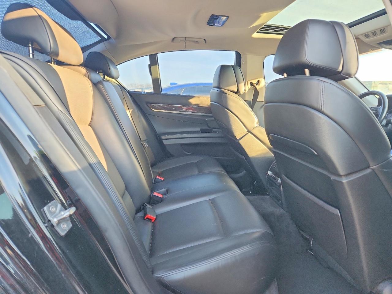 2012 Bmw 750 Black vin: WBAKC6C5XBC394373
