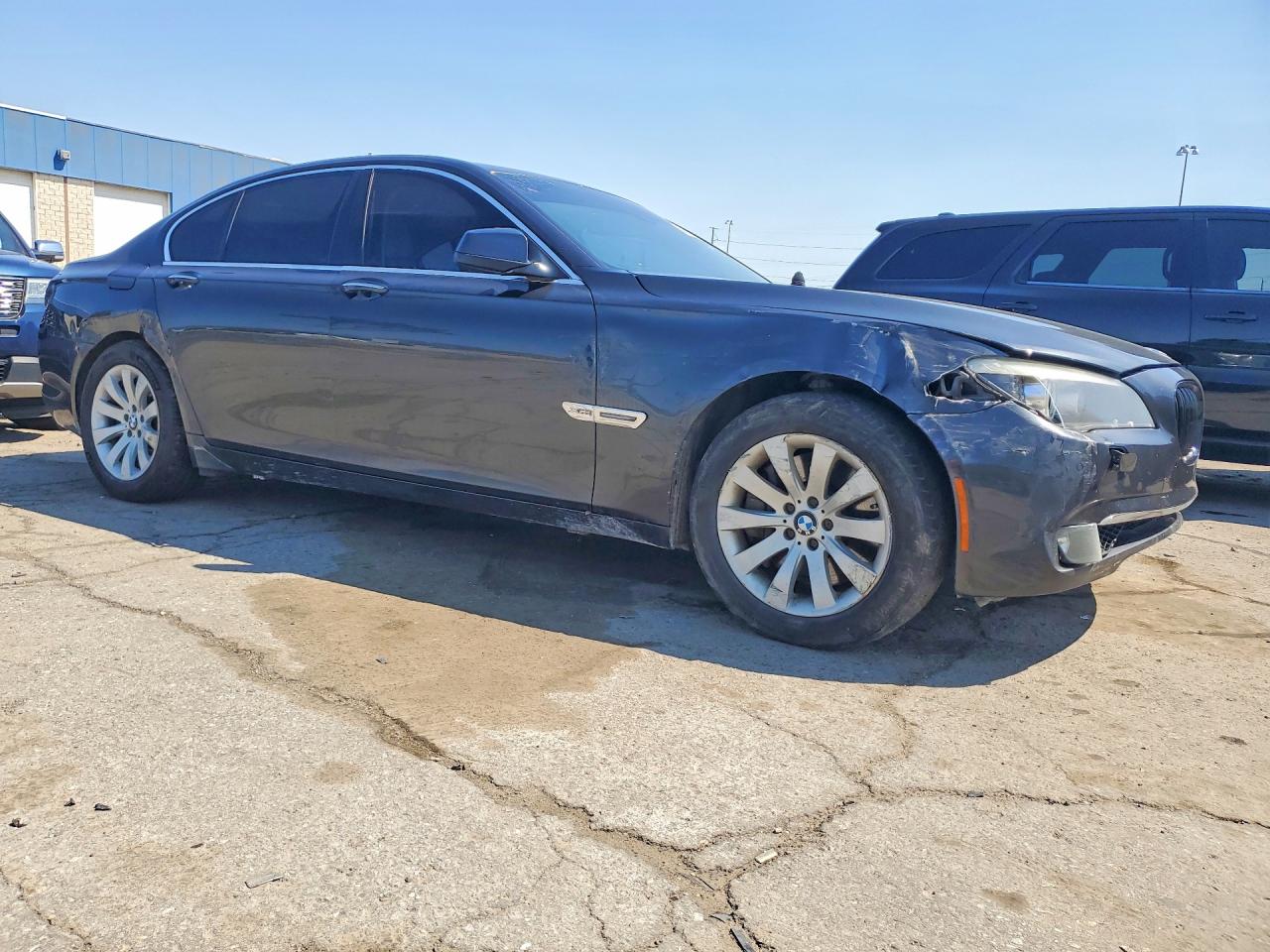 2011 Bmw 750 Xi Black vin: WBAKC6C5XBC395118